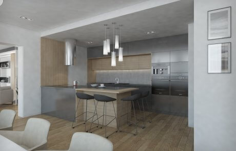 Bérelhető Penthouse hatalmas tetőterasszal Győrben