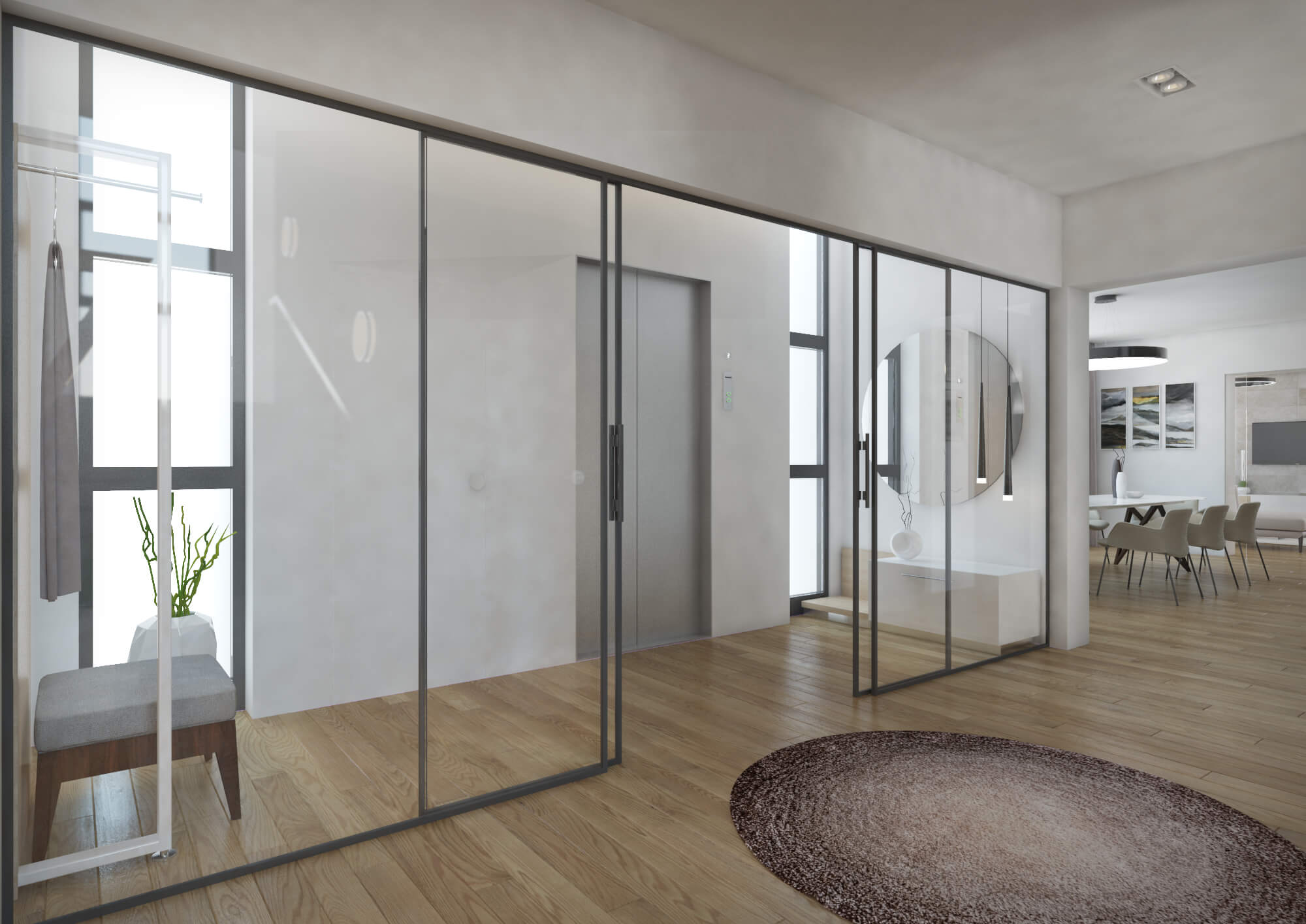 Bérelhető Penthouse hatalmas tetőterasszal Győrben